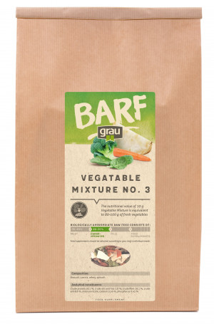 GRAU BARF Vegetable Mix No.3 1,2 kg